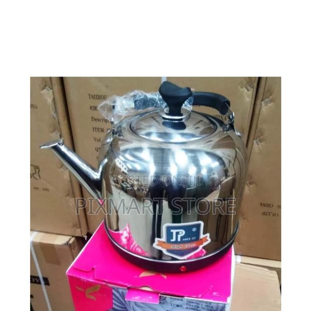Jp 7.5l Electric Whistling Kettle With Auto Shut-Off Detachable Cord