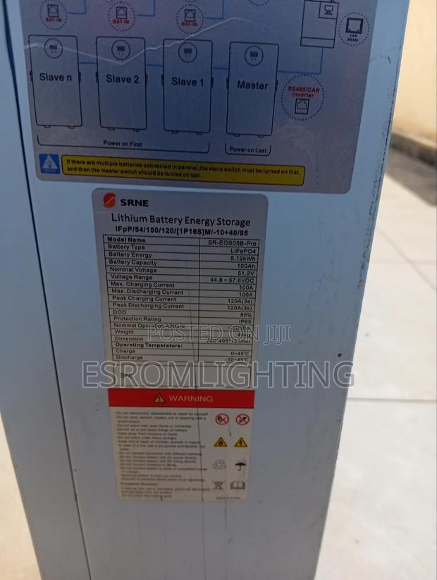 Srne Sr-eos05b-pro (5.12kwh) Lifepo4 - thumbnail 3
