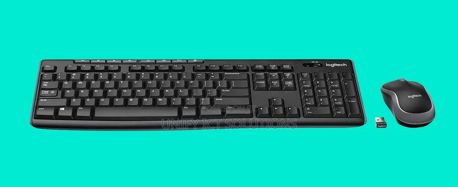 Logitech Mk270 Keyboard With Built in Touch Pad