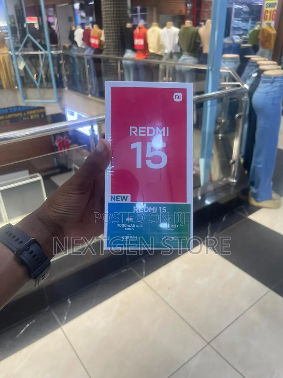 New Xiaomi Redmi 15 128 GB Black