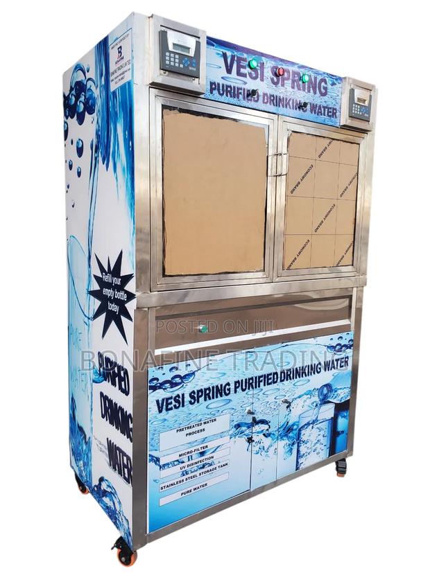 Pure Water Vending Cabinet