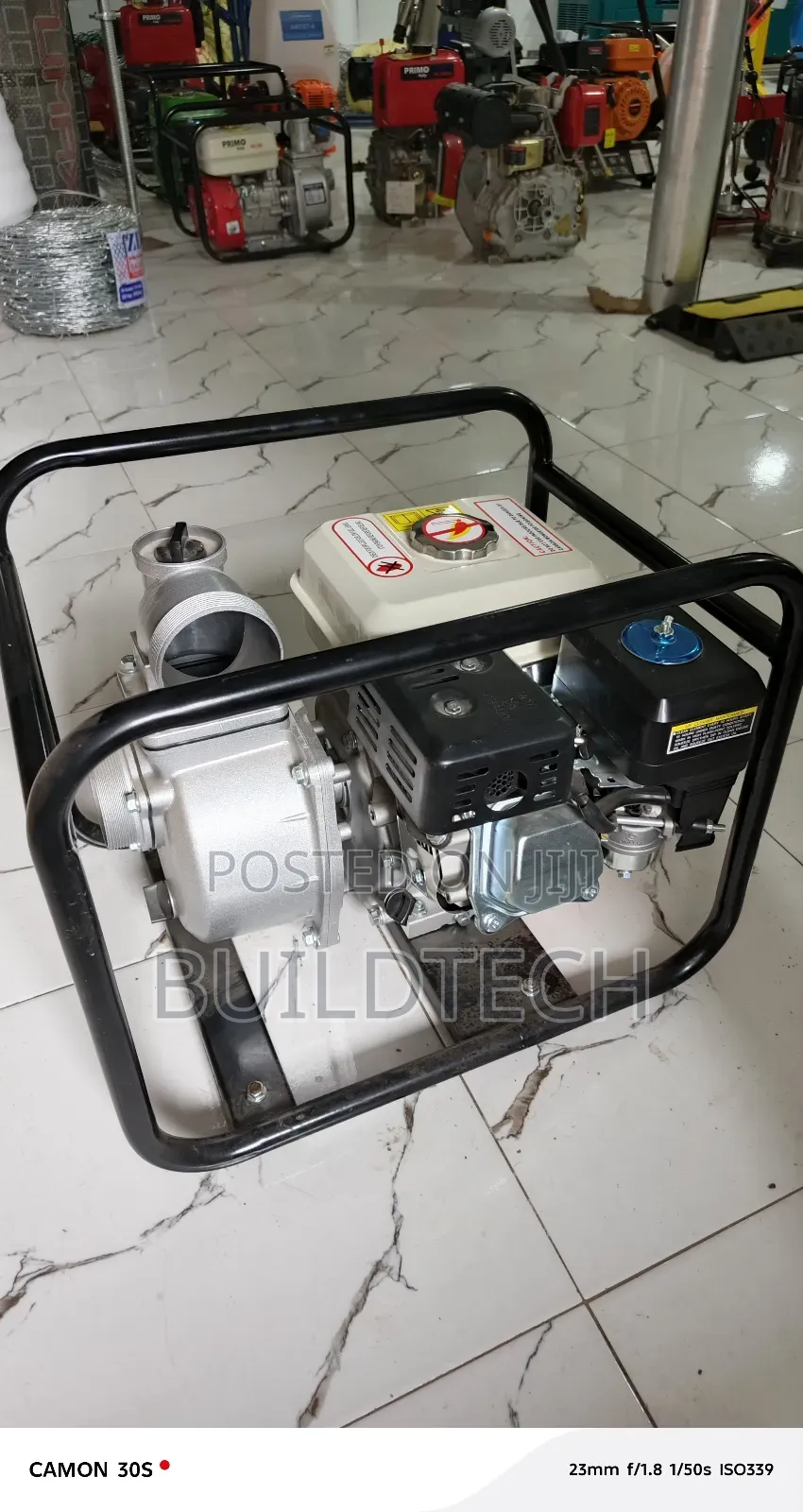 3 Inch Petrol Water Pump 60m3 Per Hour