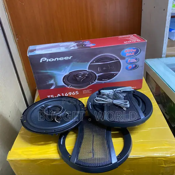 Pioneer 6-Inch Door Speakers – 3 Way System