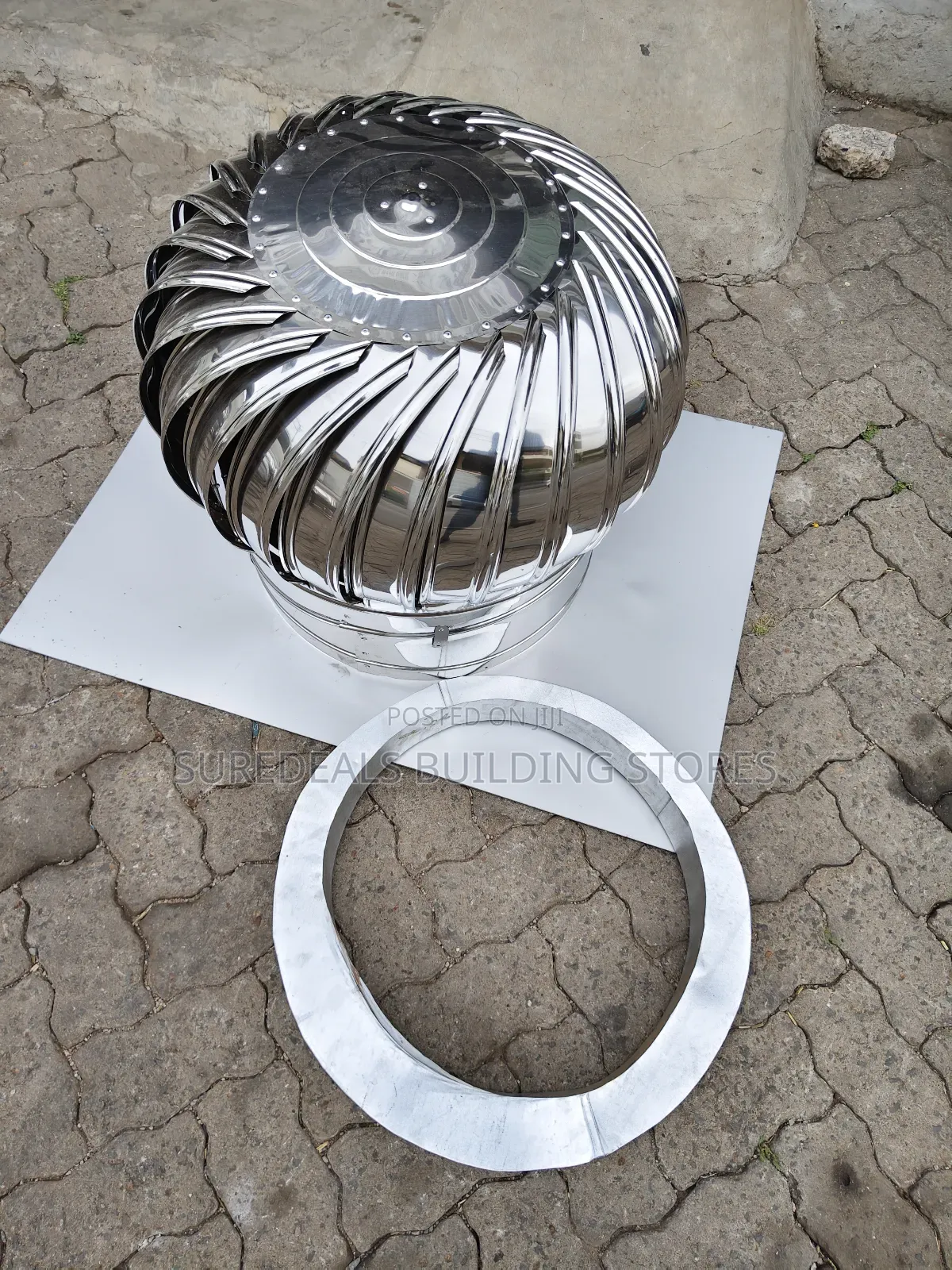 Cyclones Or Wind-driven Turbine Fans.