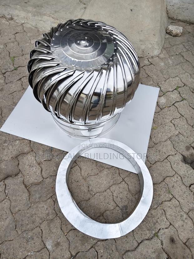 Cyclones Or Wind-driven Turbine Fans. - main view