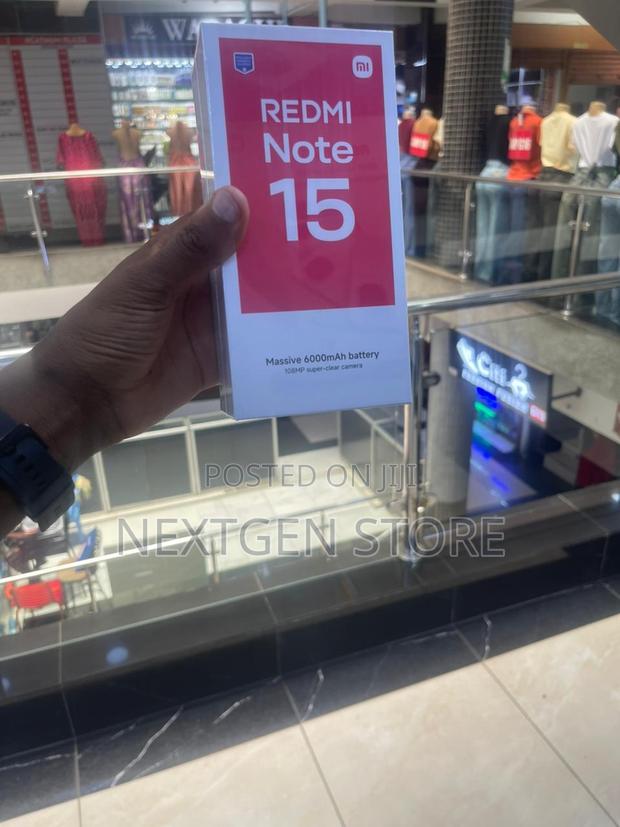 New Xiaomi Redmi Note 15 256 GB Black