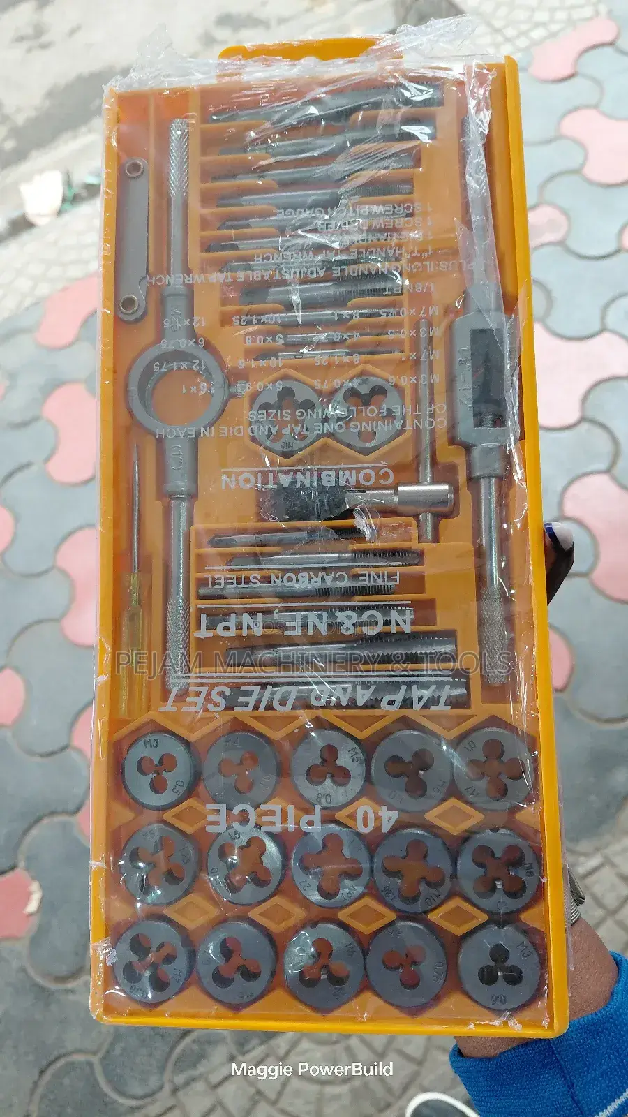 40-Piece Tap and Die Set Metric Set