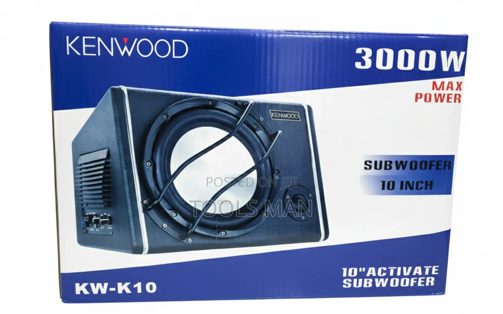 Kenwood Active Subwoofer Speaker 10 Inches Kw- 3000w