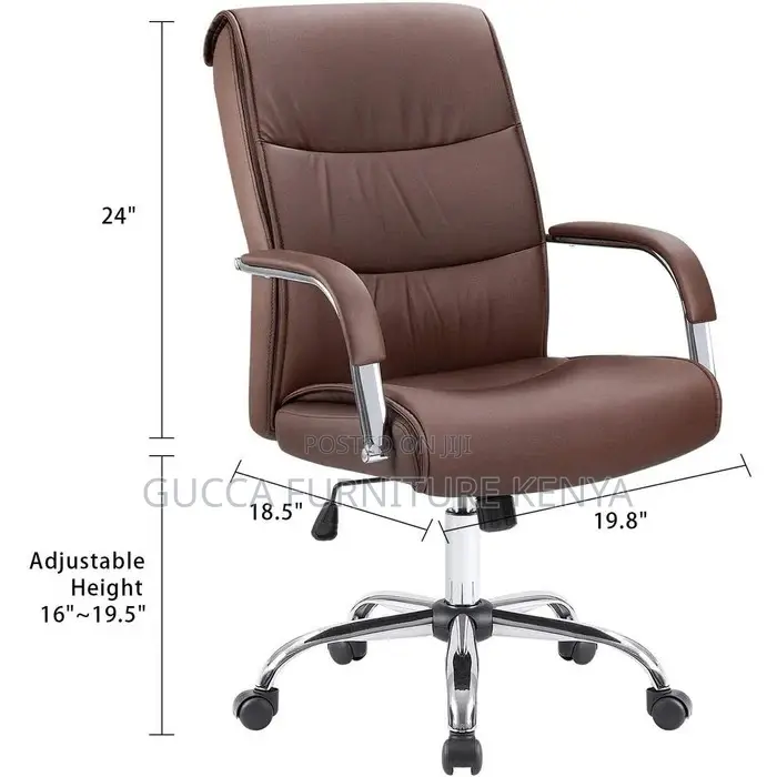 Leather Executive High-back Director's Seat