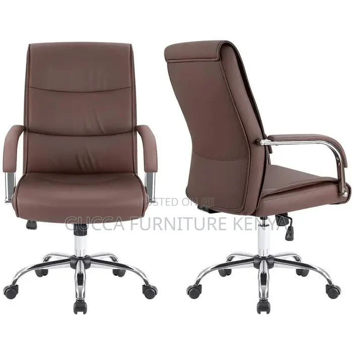 Leather Executive High-back Director's Seat