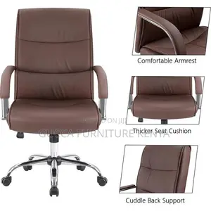 Leather Executive High-back Director's Seat
