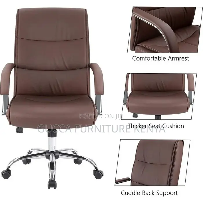 Leather Executive High-back Director's Seat