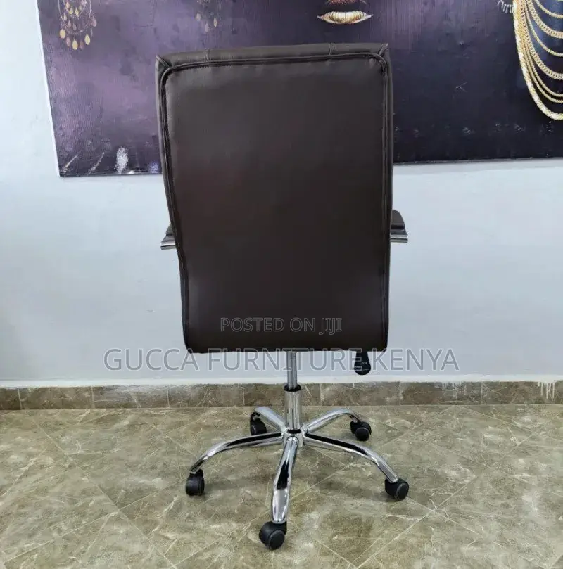 Leather Executive High-back Director's Seat