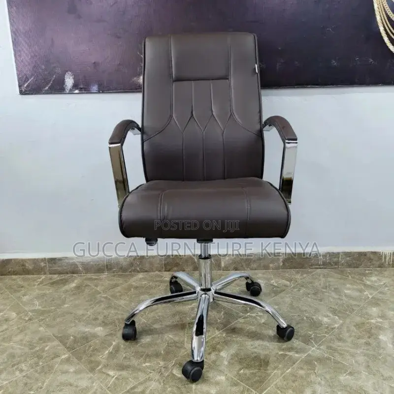 Leather Executive High-back Director's Seat