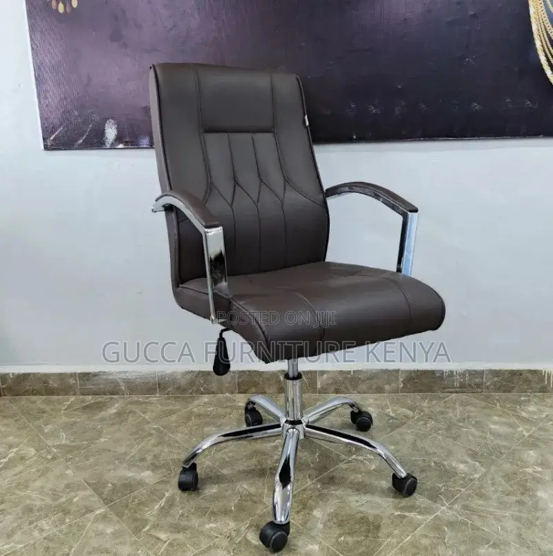 Leather Executive High-back Director's Seat