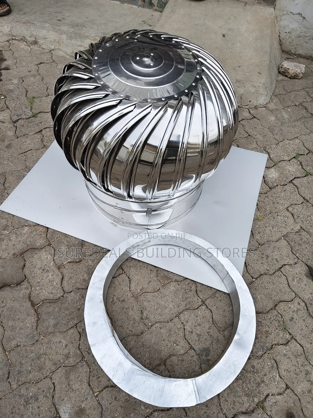 Wind-Power-Roof-Turbo-Ventilation-Fan / Cyclones.