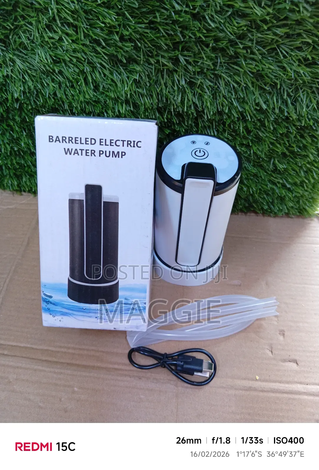 Barreled Electric Water Pump