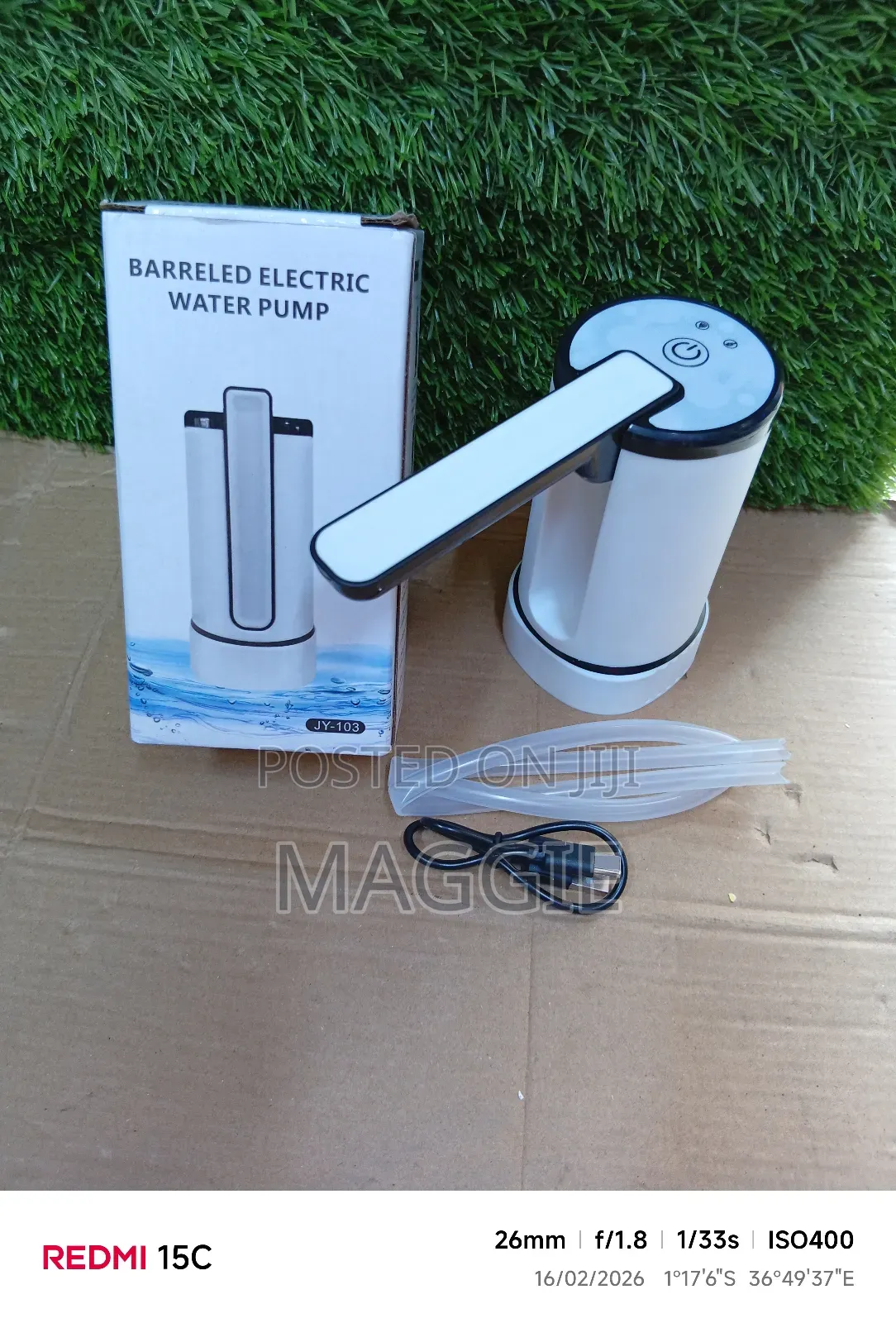 Barreled Electric Water Pump