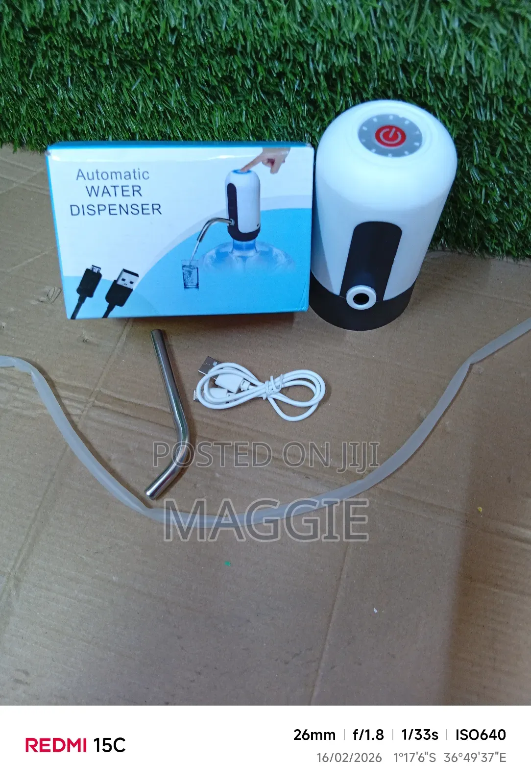 Barreled Electric Water Pump