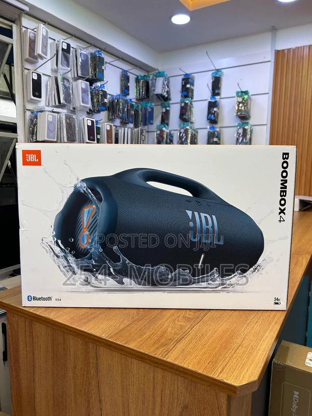 JBL Boombox 4 Portable Bluetooth Speaker - main view