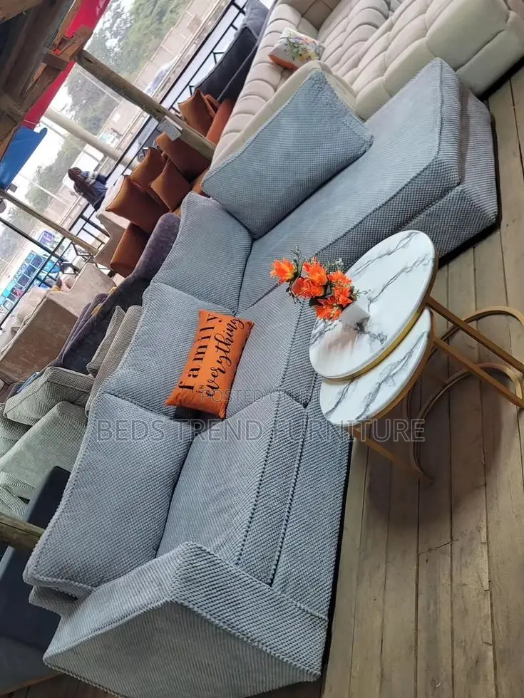 Posh Elegant 6 Seater L Sofa