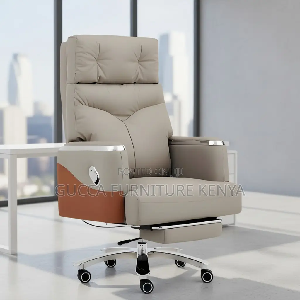 Executive Leather Manager's High-back Chair