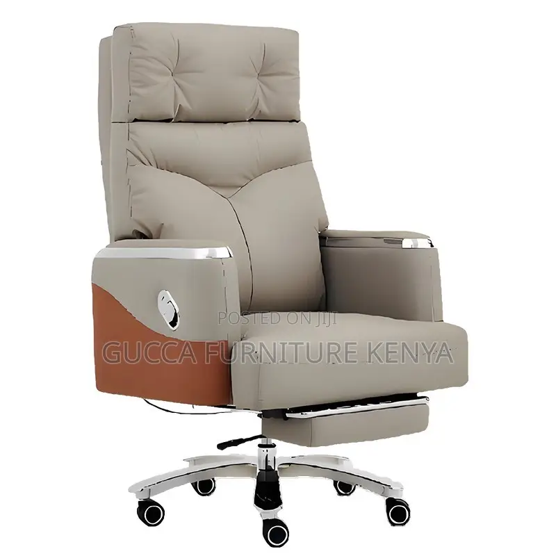 Executive Leather Manager's High-back Chair