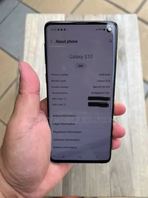 Samsung Galaxy S10 128 GB Black