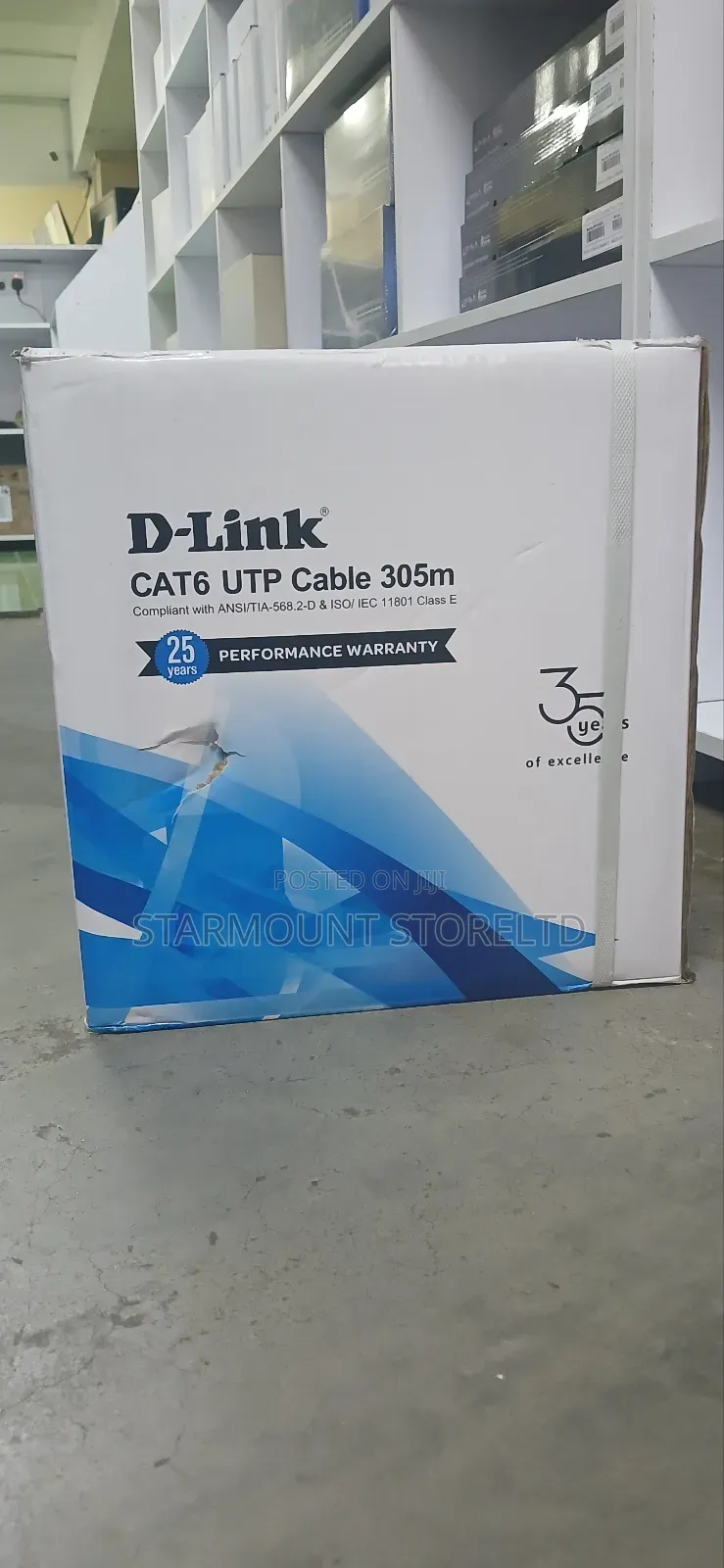 D-Link Cat6 Utp Cable 305m
