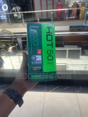 New Infinix Hot 50 Pro+ 4G 128 GB Black