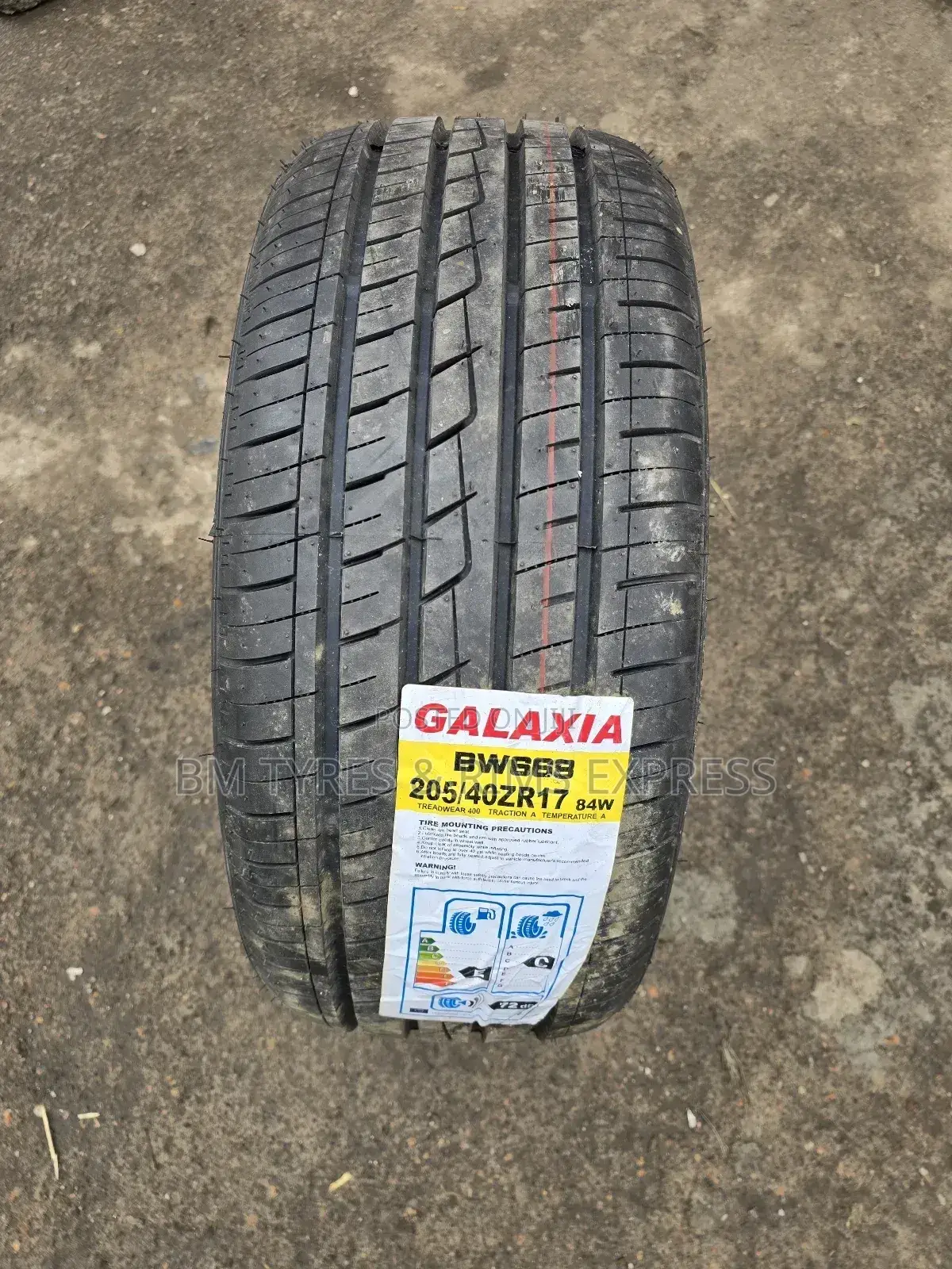 205 /40 R17 Galaxia Tyres