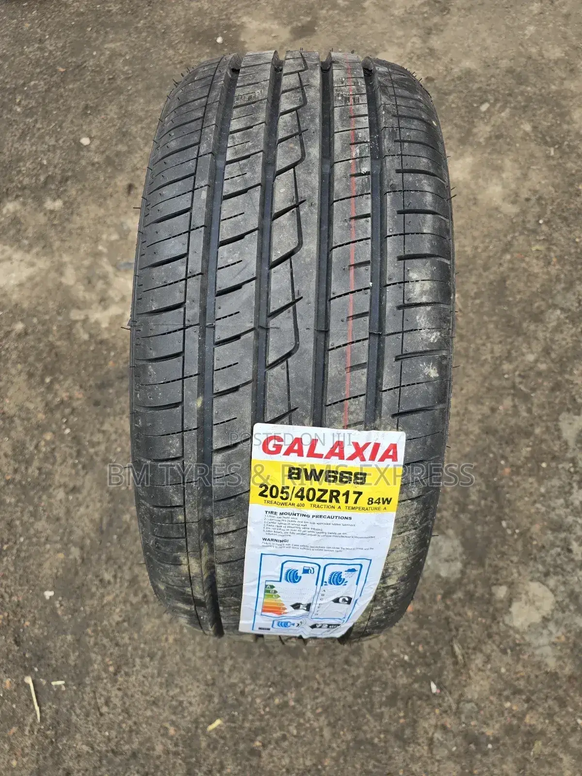 205 /40 R17 Galaxia Tyres