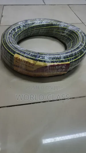 PVC Hose Pipe 1/2" - 60ft (Zebra)