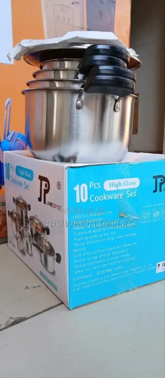 Stainless 10pcs Jp Stainless Sufurias