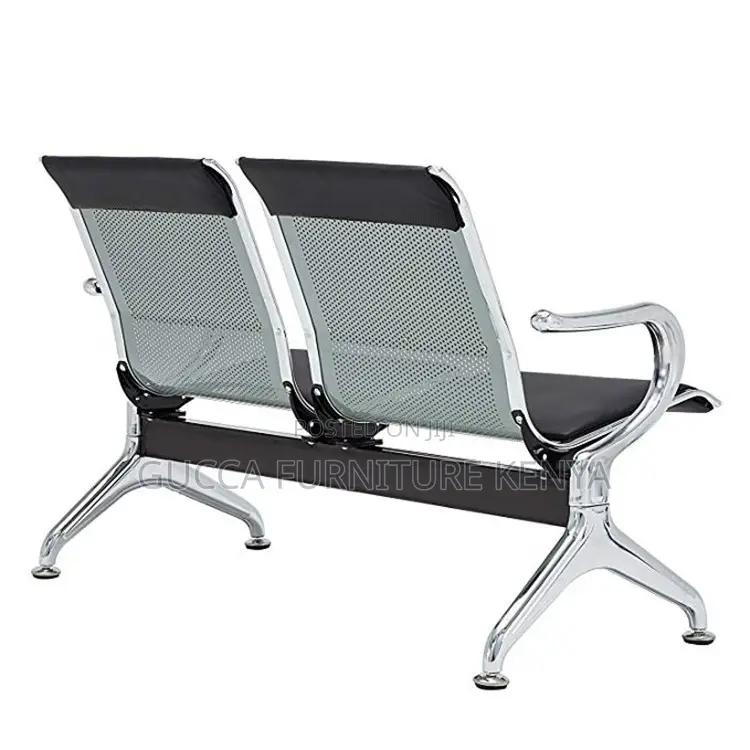 2-seater Padded Lobby Waiting Office Bench