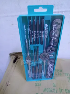 Professional Hand Tap and Die Kit (M3–M12)