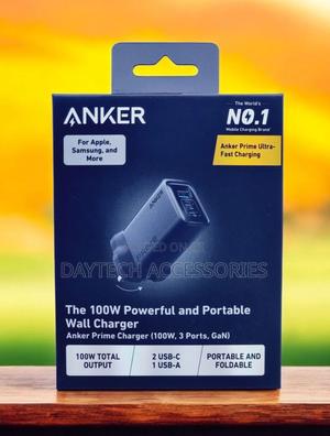 Anker Prime Gan 3-Port Fast PPS Charger - Compact Foldable - Silver - thumbnail 3