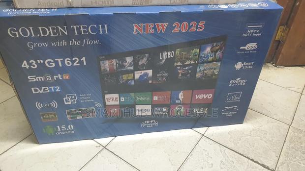 Goldentech 43" Smart Tv With Bluetooth and Youtube - main view