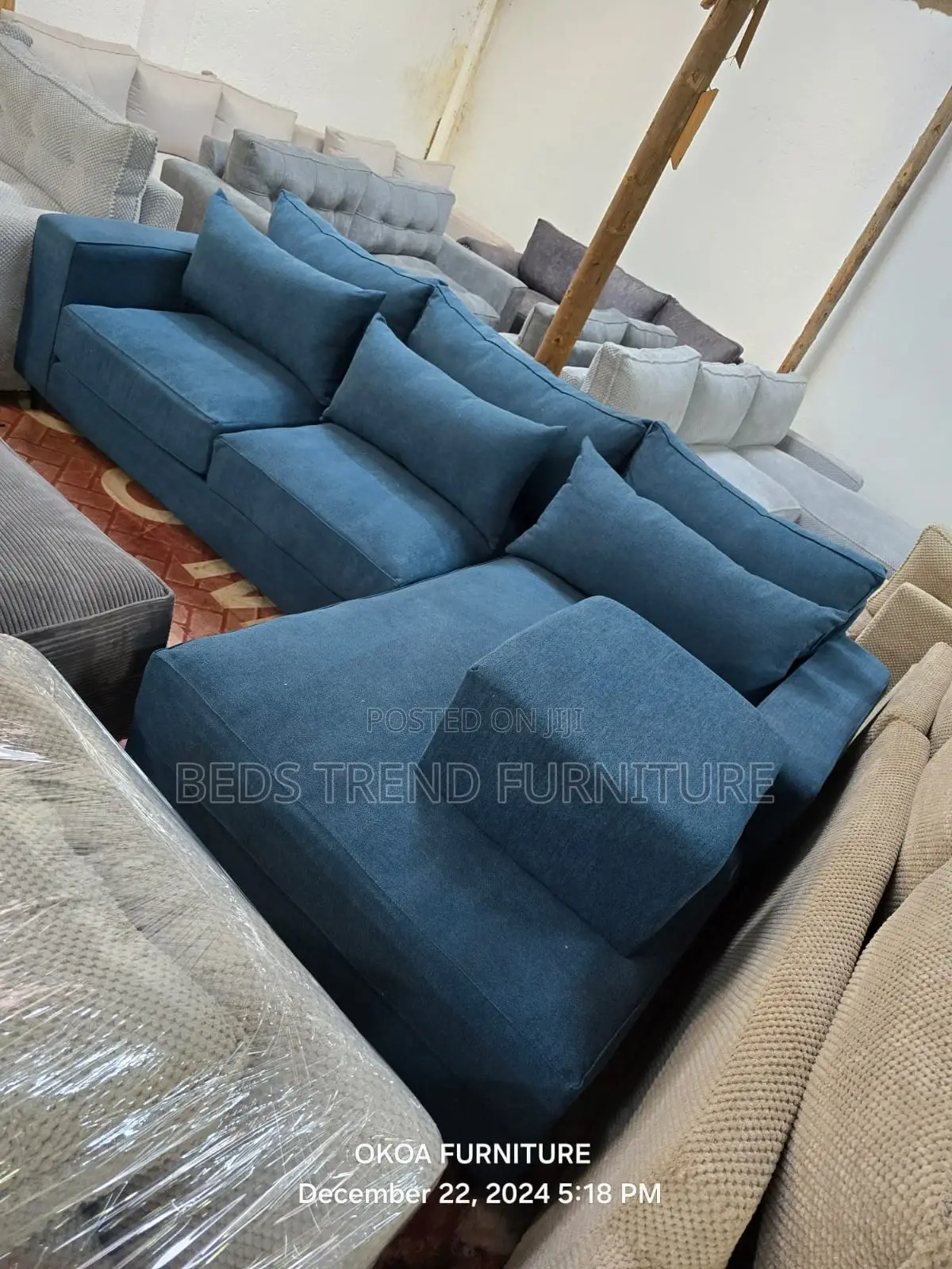 Infused Bold 6 Seater L Seat