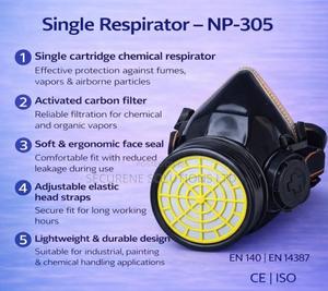 Kseibi Np-305 Single Cartridge Chemical Respirator - thumbnail 2