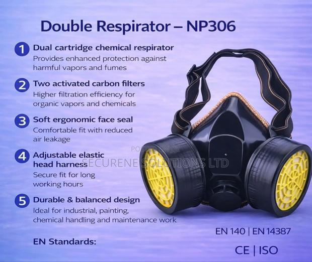 Double Respirator - Np306, - main view