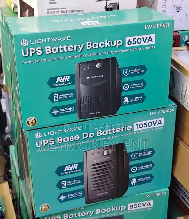 650va Line Interactive Ups Lightwave 2ports - main view