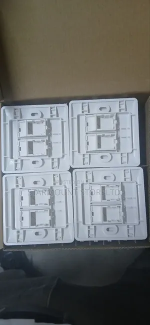 Giganet 2-Port Keystone Faceplate