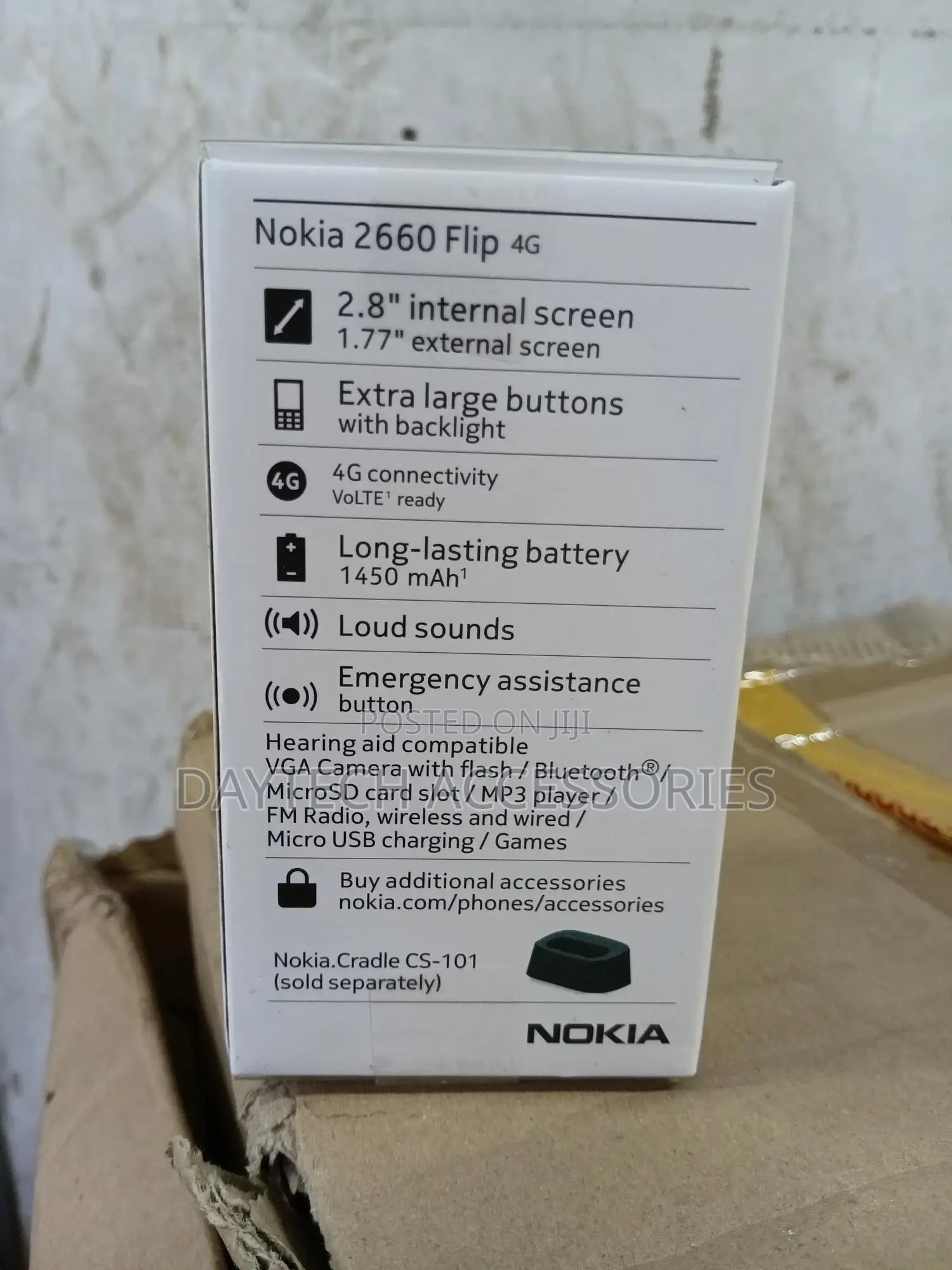New Nokia 2660 Black