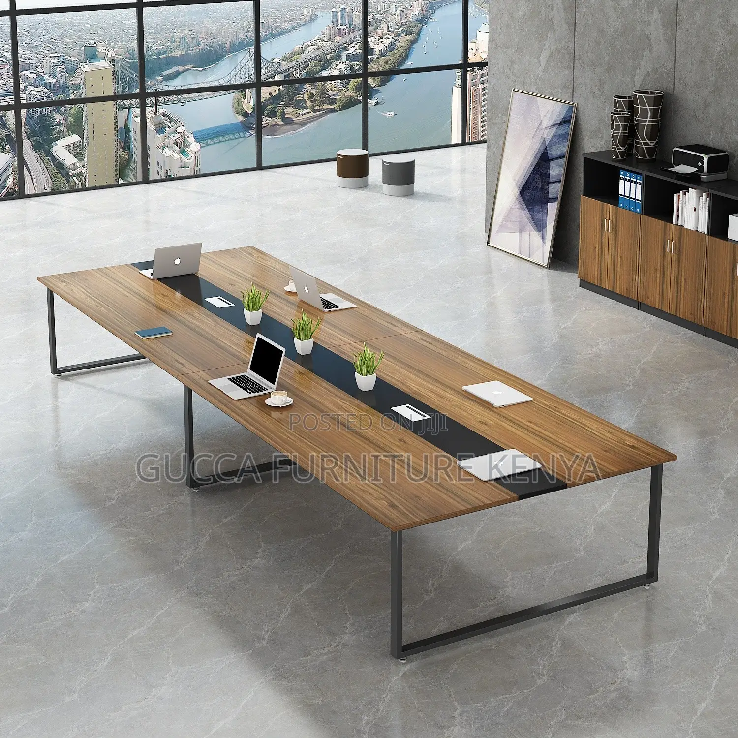2.4 Meters Office Boardroom Table (10-seater)