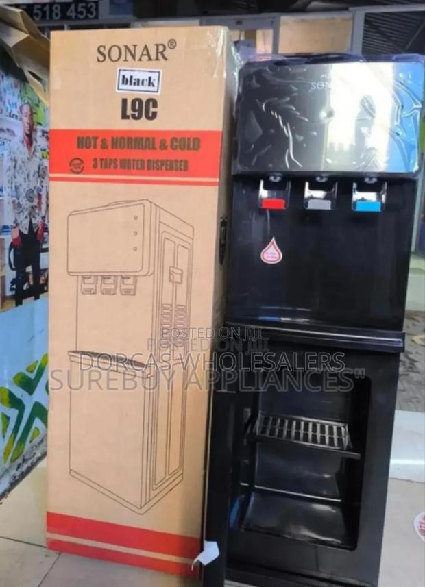 Colour Black- Sonar L9c Dispenser 3taps - main view