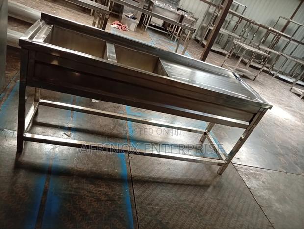 Double Bowl Sink Stainless - main view