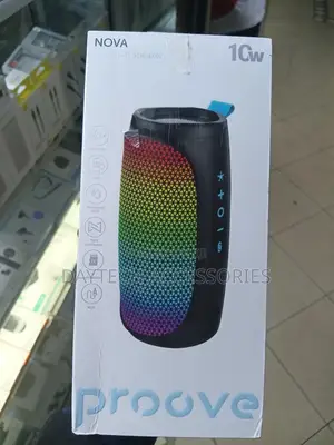 The Proove Nova Portable 10w Bluetooth 5.3 Speaker With RGB Lighting