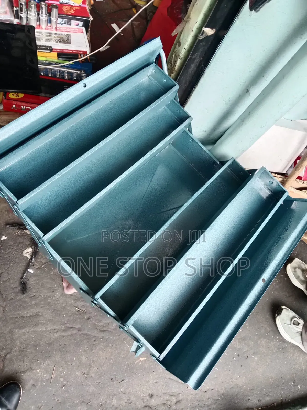 Portable Metal Tool Bx With Food About Organizer