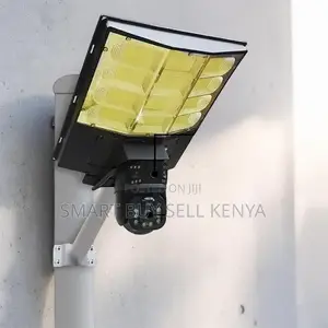 V380 Pro App 12mp 4g PTZ Multiple Lens Solar Camera Solar Street Light